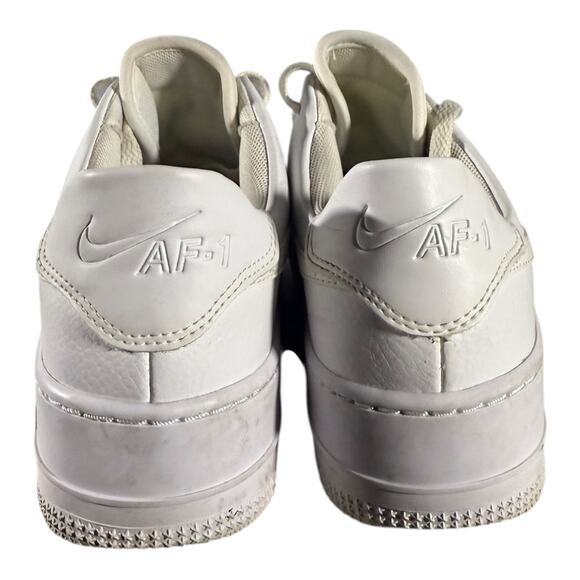 Nike Air Force 1 Platform White Women’s Size 8.5 AF1 Sneakers - Picture 5 of 8